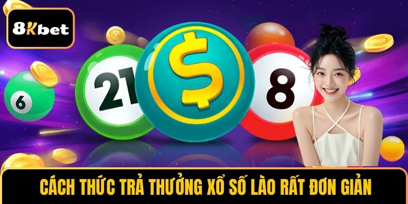 Cách thức trả thưởng Xổ số Lào rất đơn giản