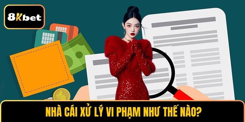 Các mức xử lý vi phạm tại nhà cái