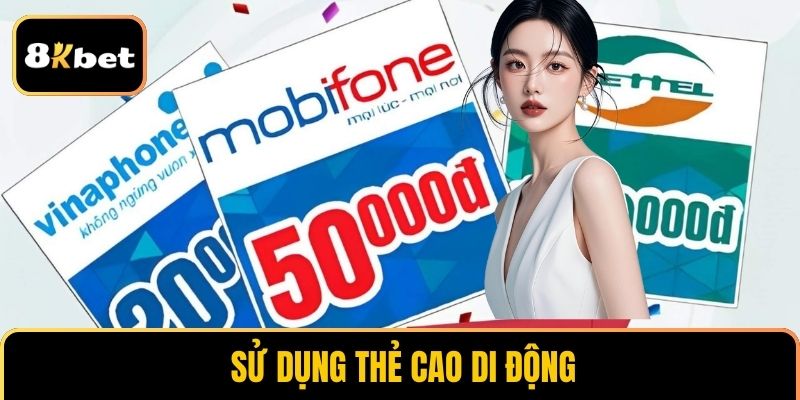 Nạp bằng thẻ cào điện thoại